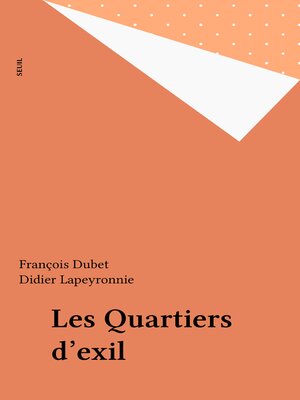 cover image of Les Quartiers d'exil